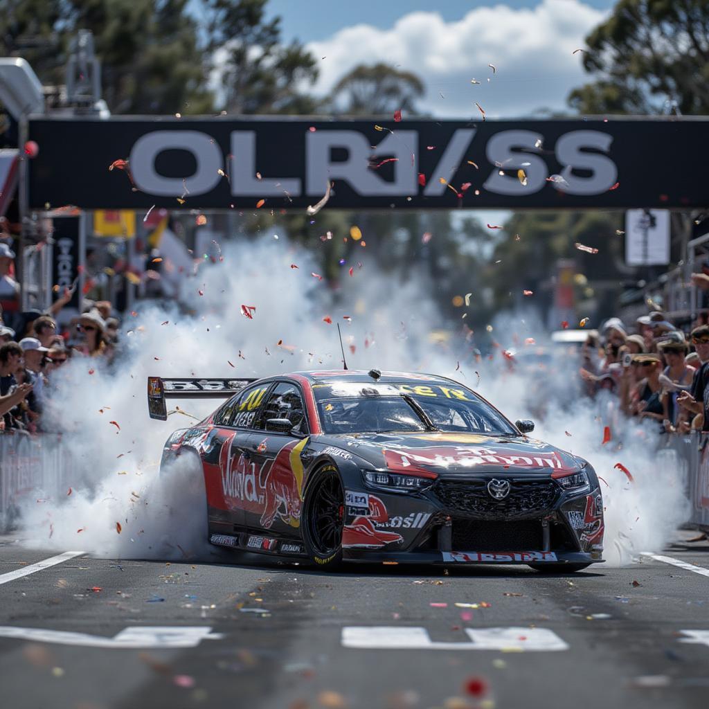 Bathurst 1000 Finish Line 2022 V8 Supercars Championship