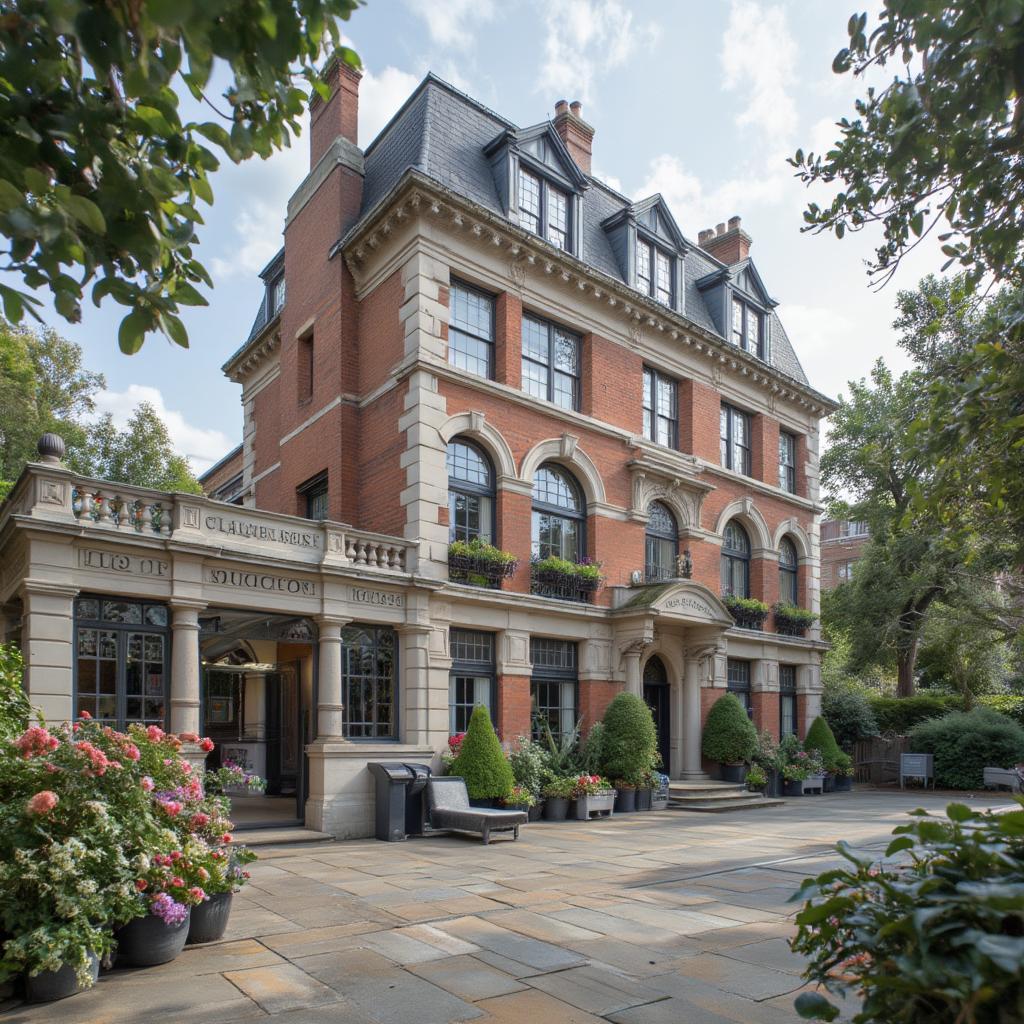 Battersea Dogs Home Historical Building in London