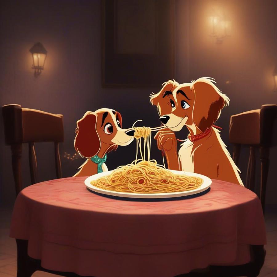 Bella Notte and the Romance of Lady and the Tramp