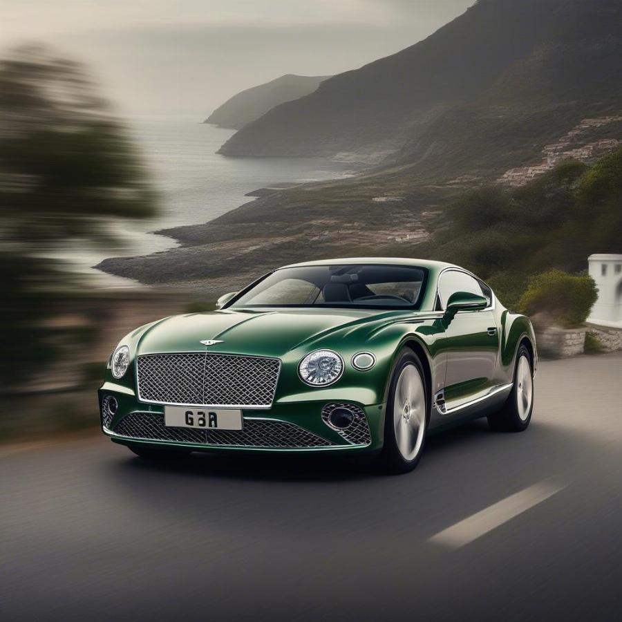 Bentley Continental GT Exterior View: Showcasing the iconic design and luxurious details of the car