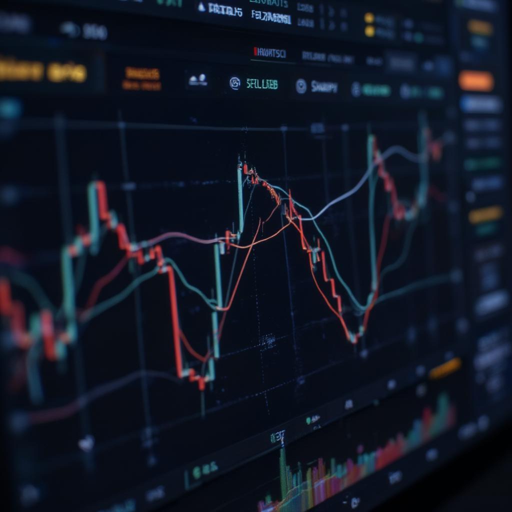 Binance API Algorithmic Trading Chart Visualization