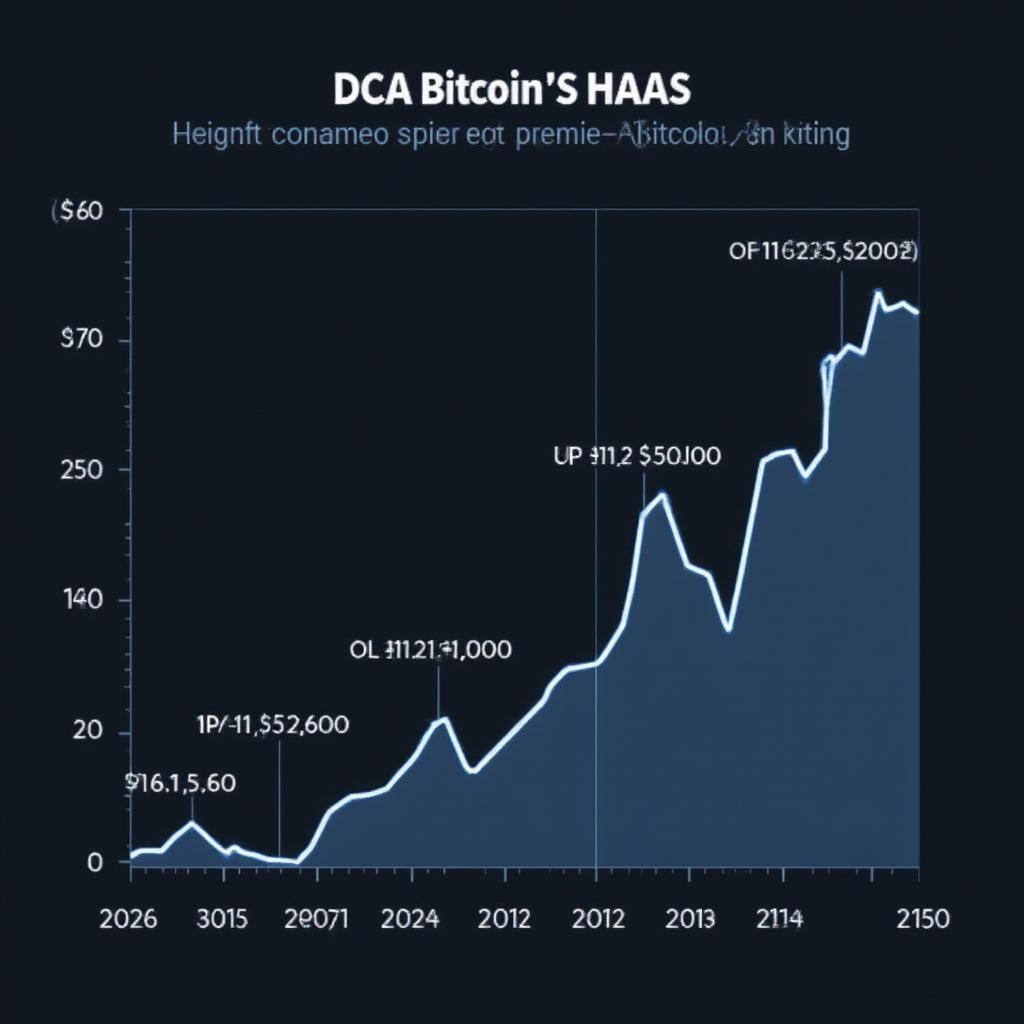 Binance DCA Chart Illustrating Investment Strategy