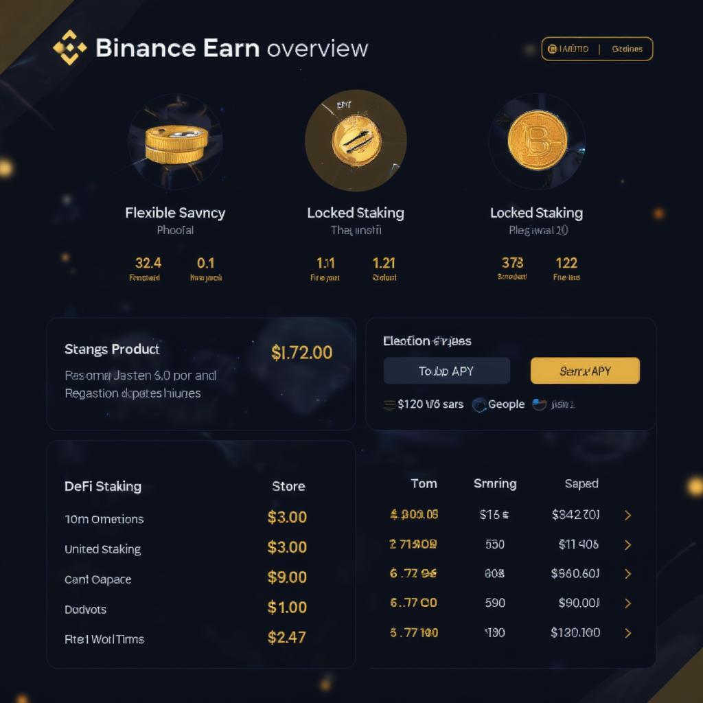 binance earn product overview