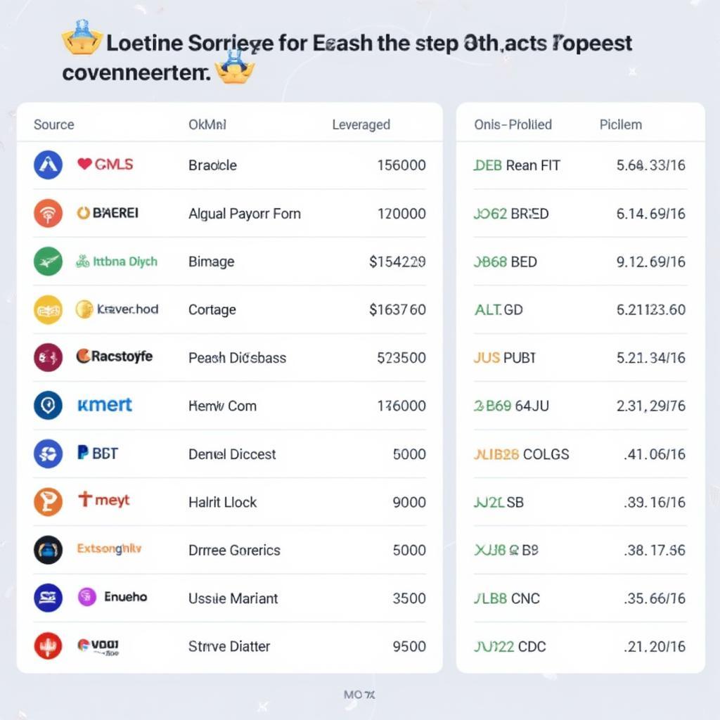 Binance leveraged tokens list overview