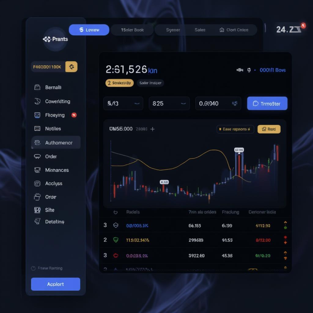 binance trading platform user interface