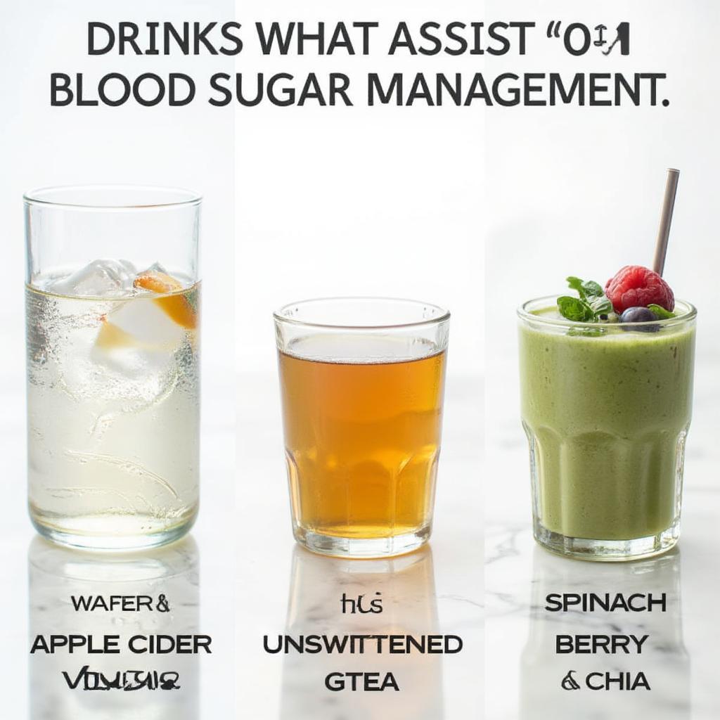 Drinks that can help men manage blood sugar