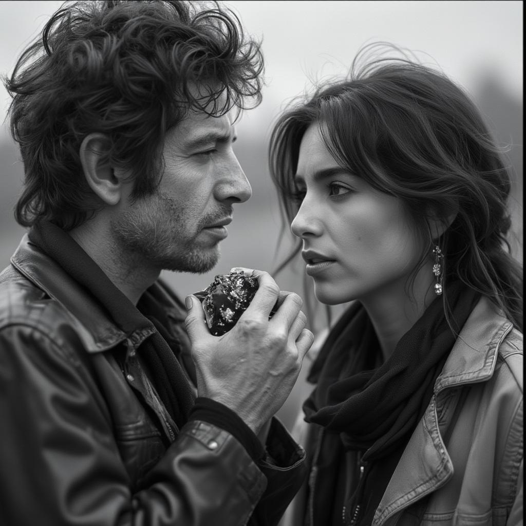 Bob Dylan and Joan Baez in 1963