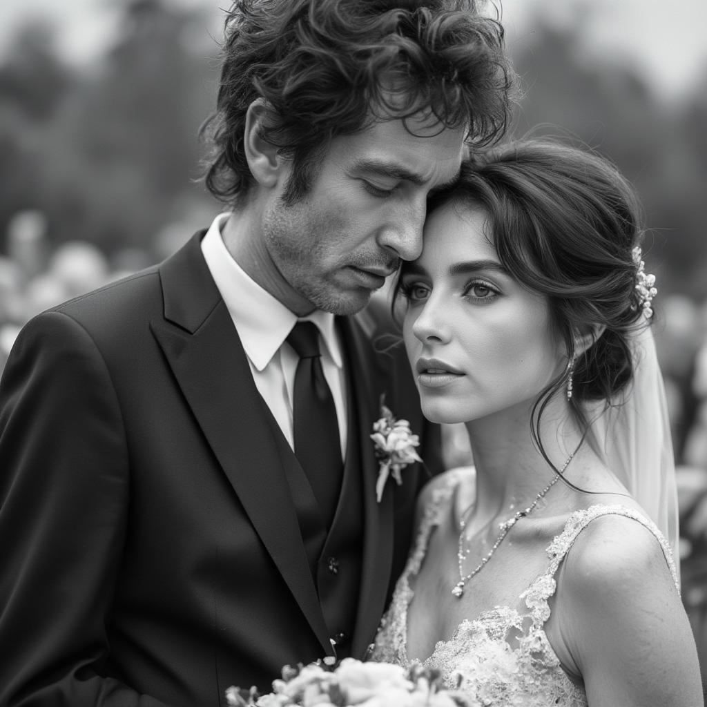 Bob Dylan and Sara Lownds wedding