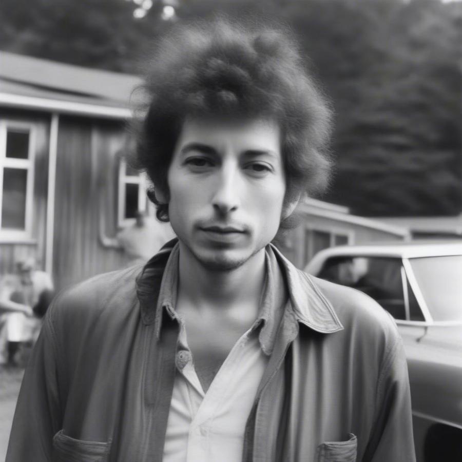 Bob Dylan in Woodstock, NY, 1969