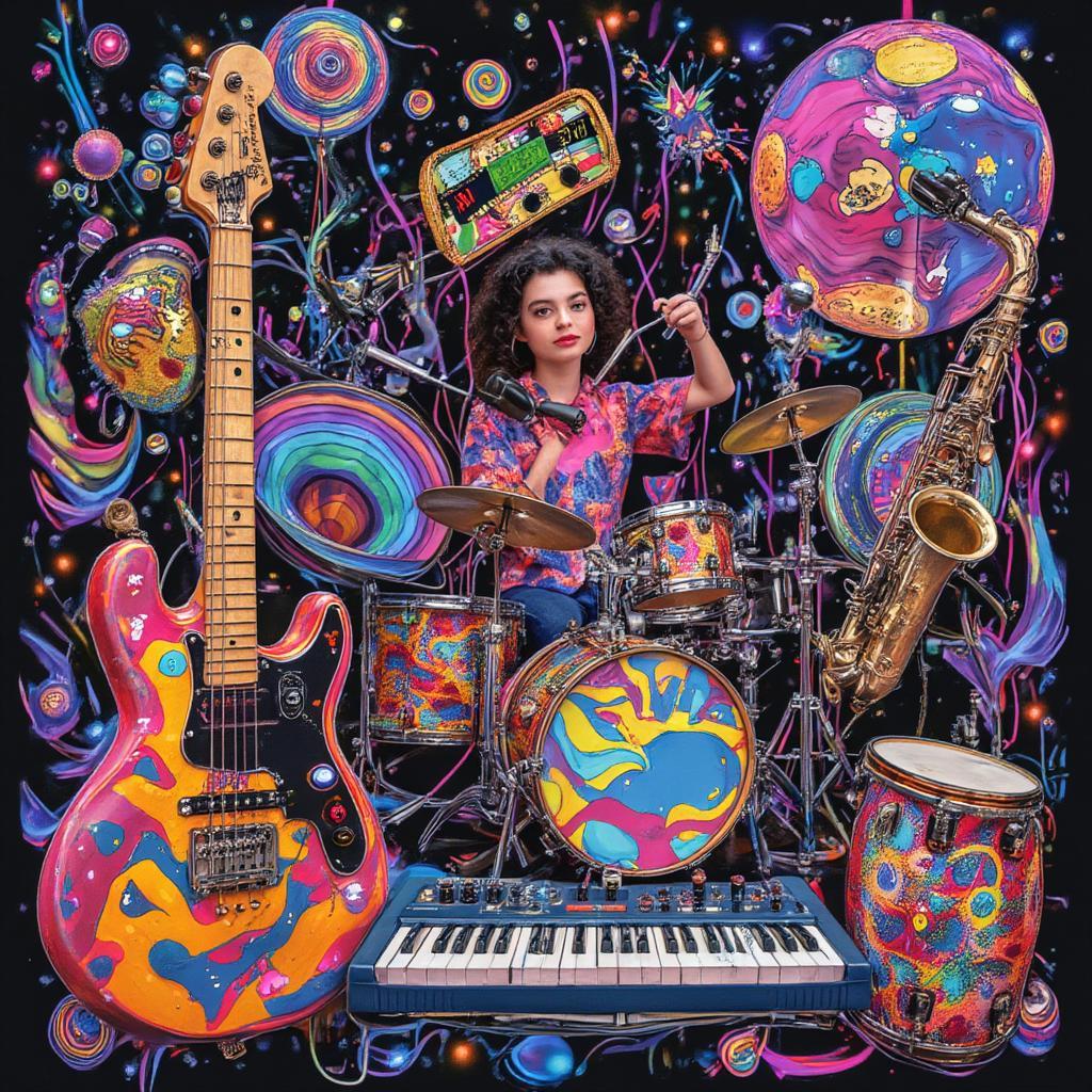 instruments-of-bohemian-funk-with-psychedelic-patterns