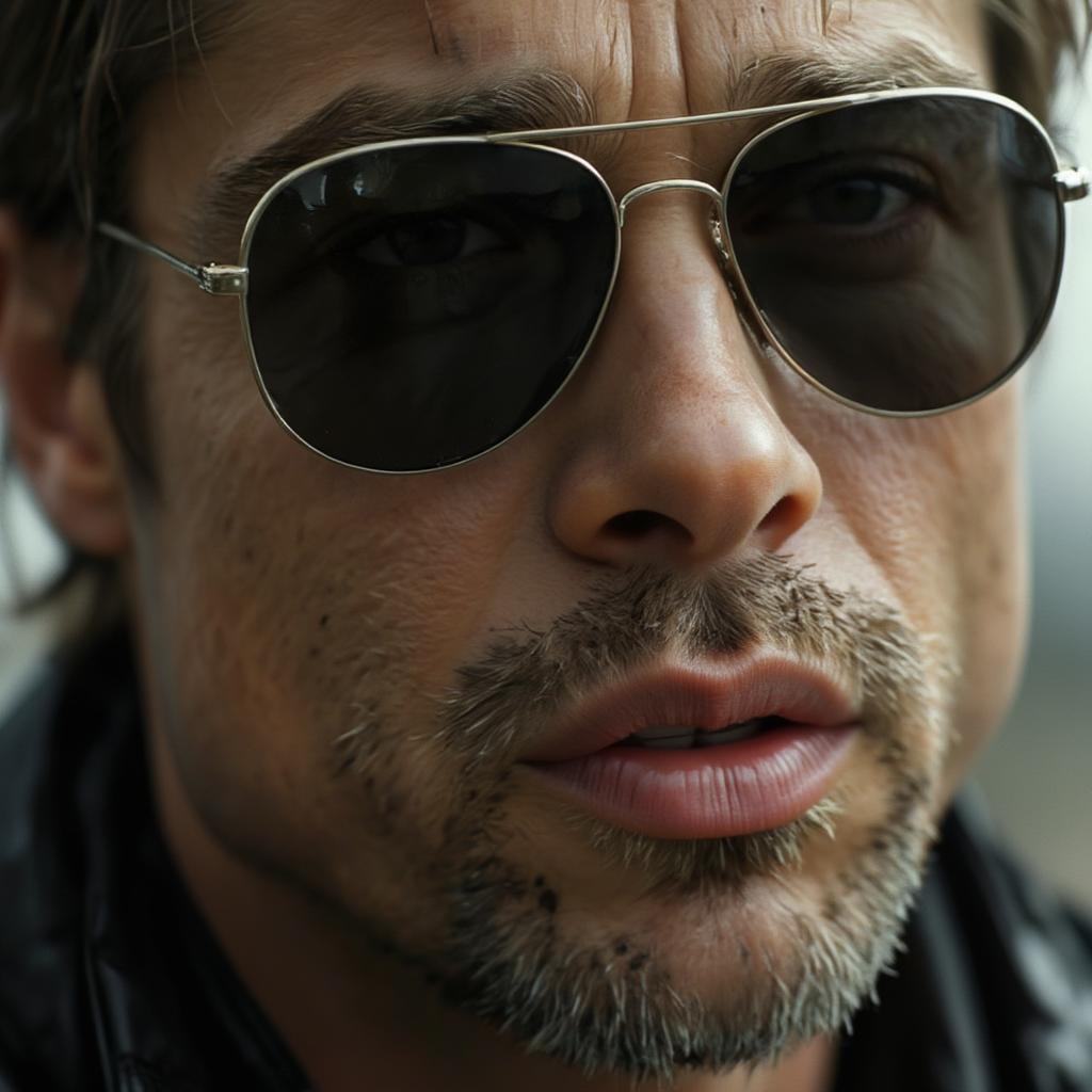 brad pitt iconic movie sunglasses