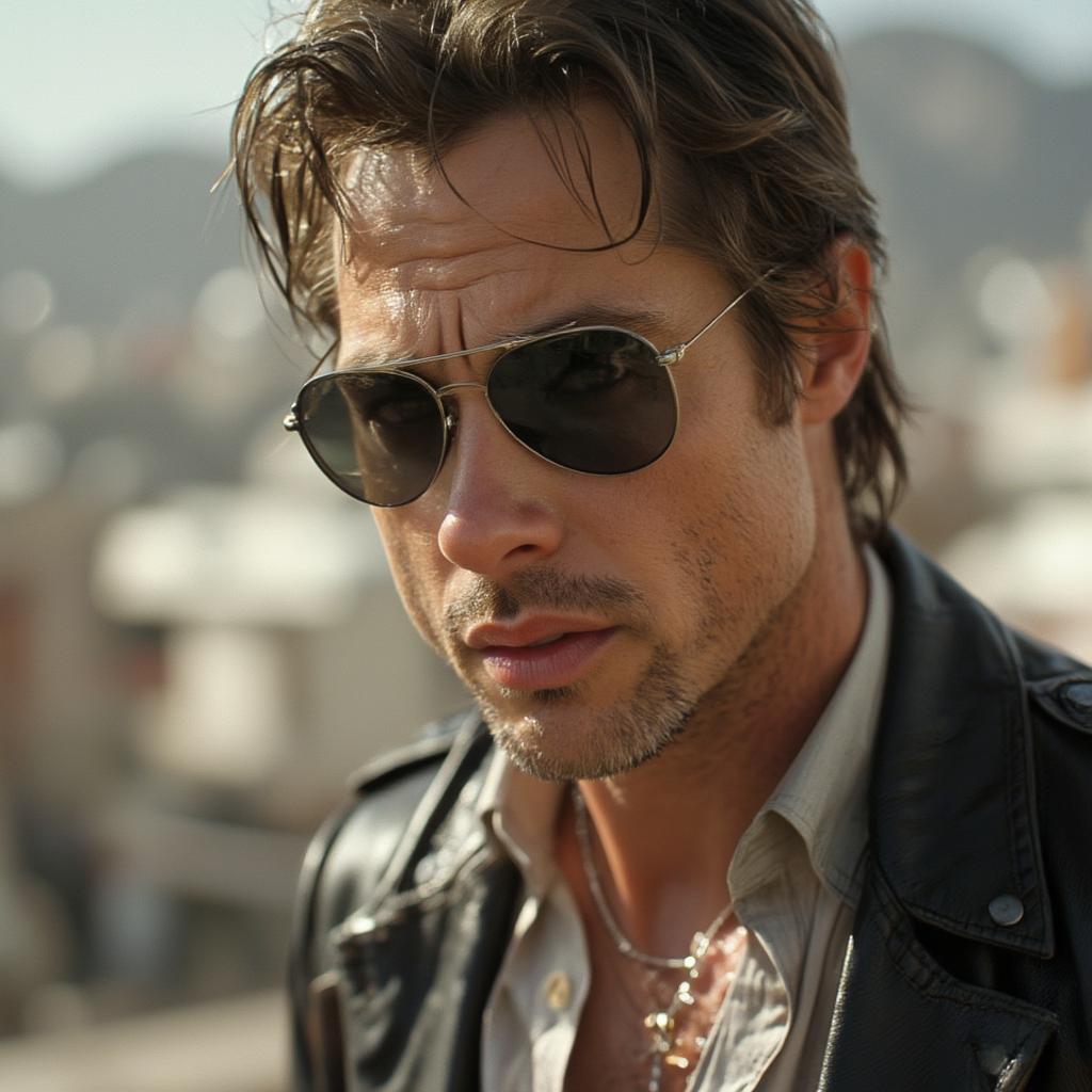 brad pitt oceans eleven sunglasses