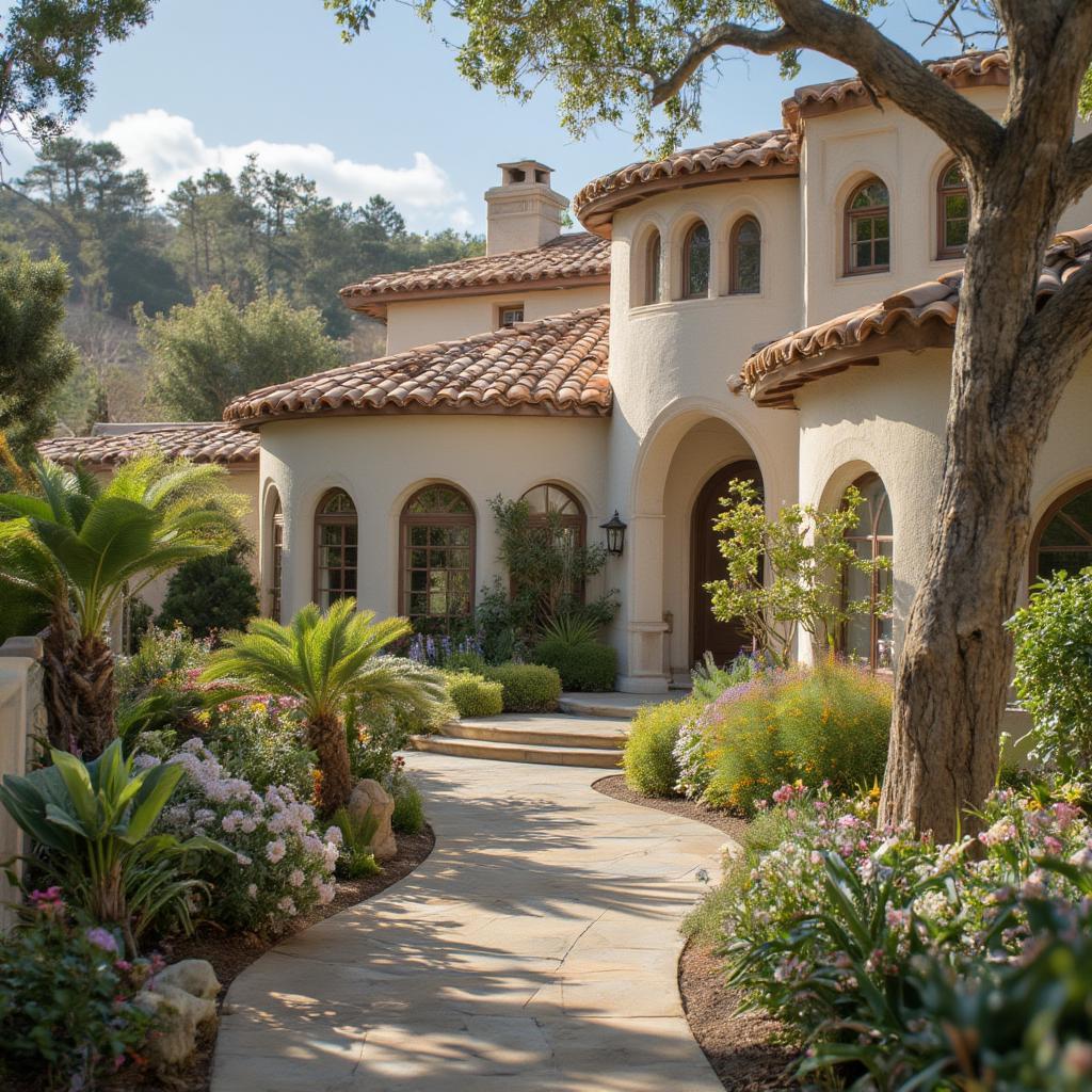 brad pitt los feliz spanish style house