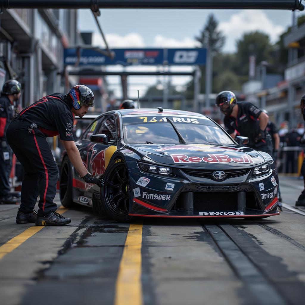 Broc Feeney Pit Stop Red Bull Ampol Racing 2022