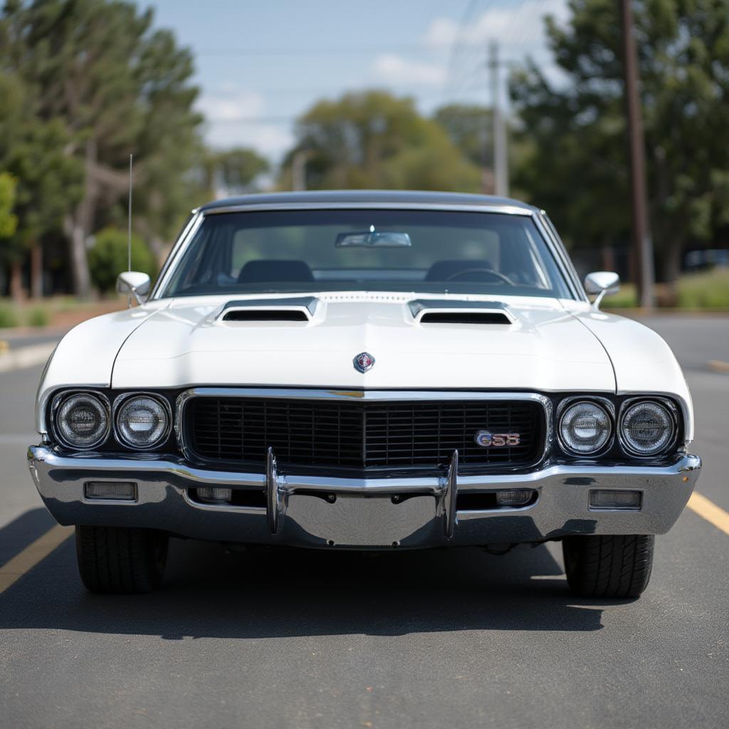 buick gsx front view apollo white