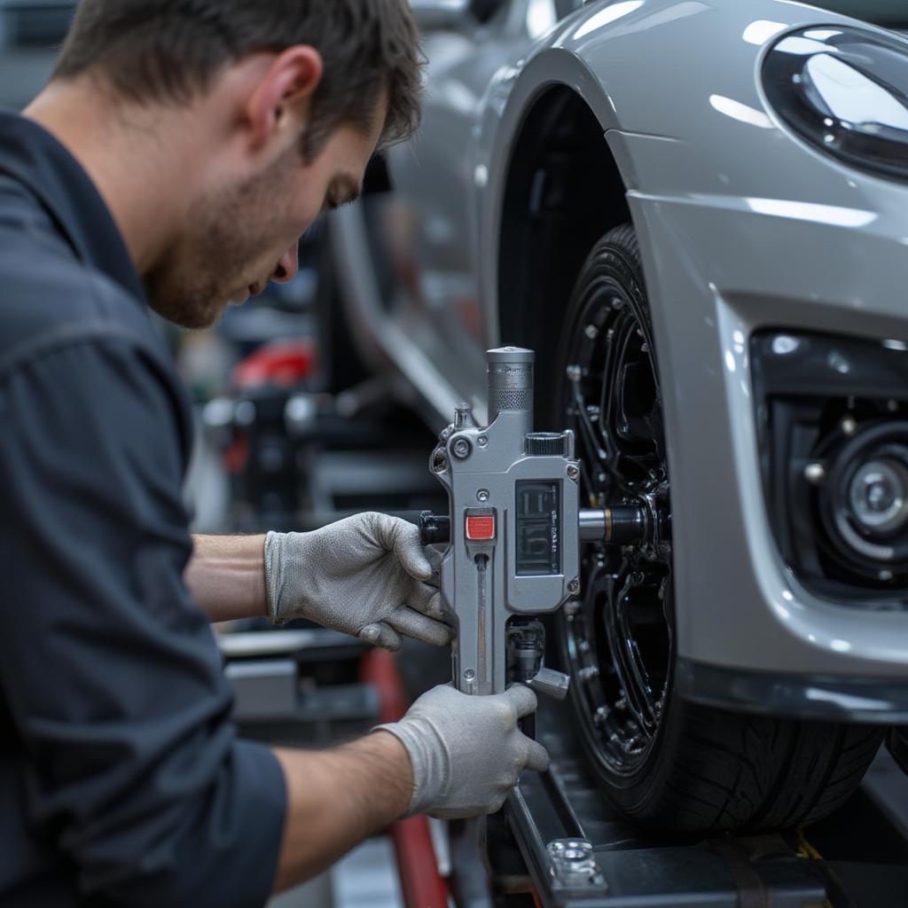 chassis alignment precision check