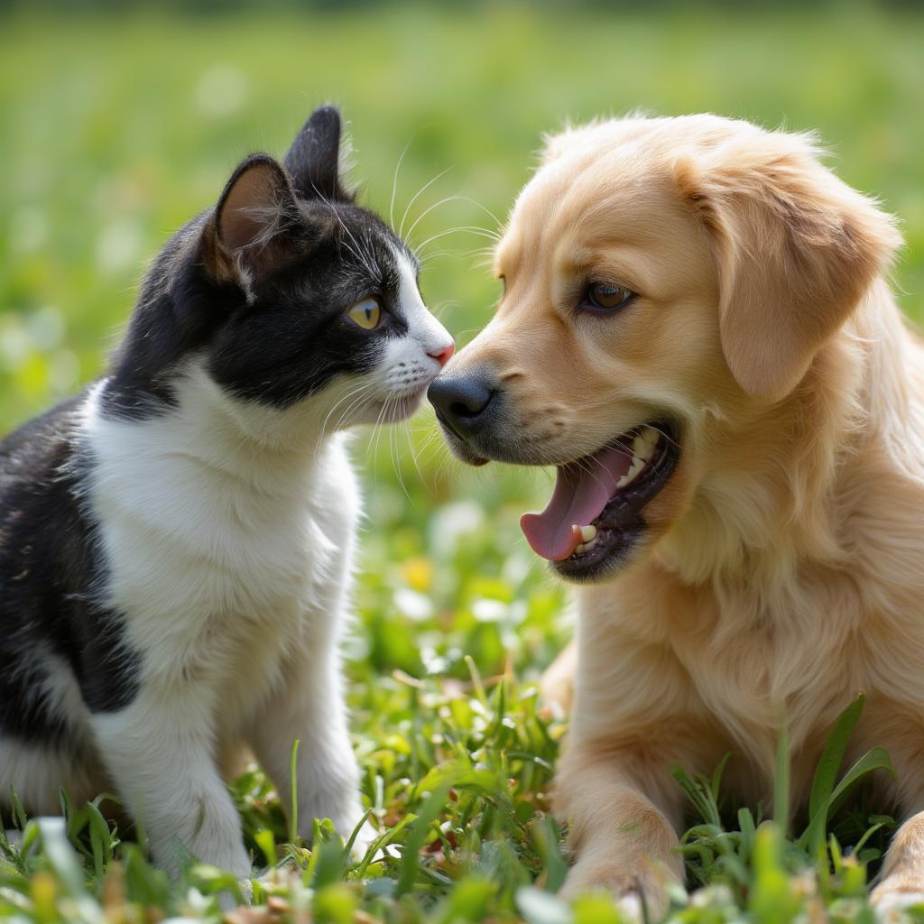 cat-and-dog-playing-outside-happily