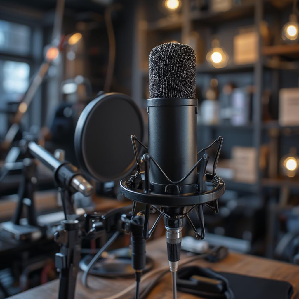 close-up-microphone-recording