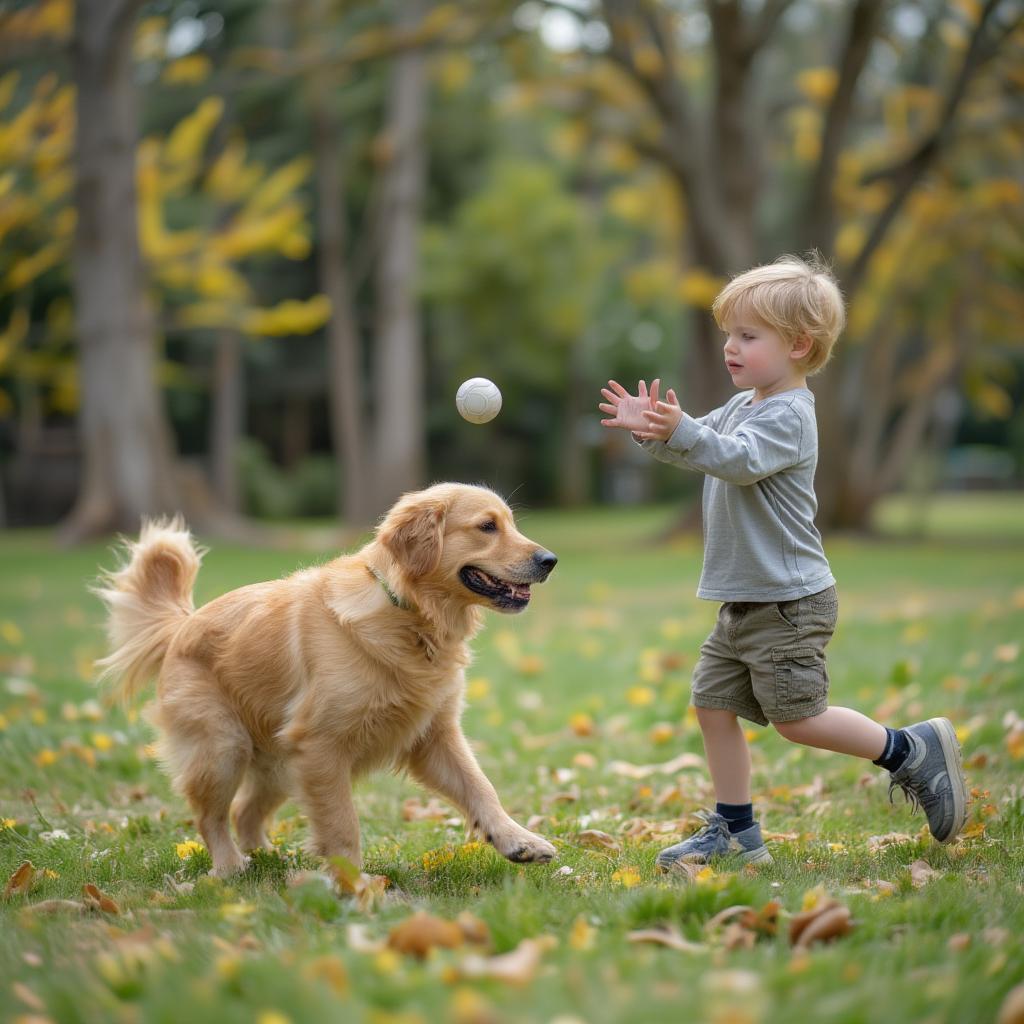 charlie-dog-fetching-ball-child-playing