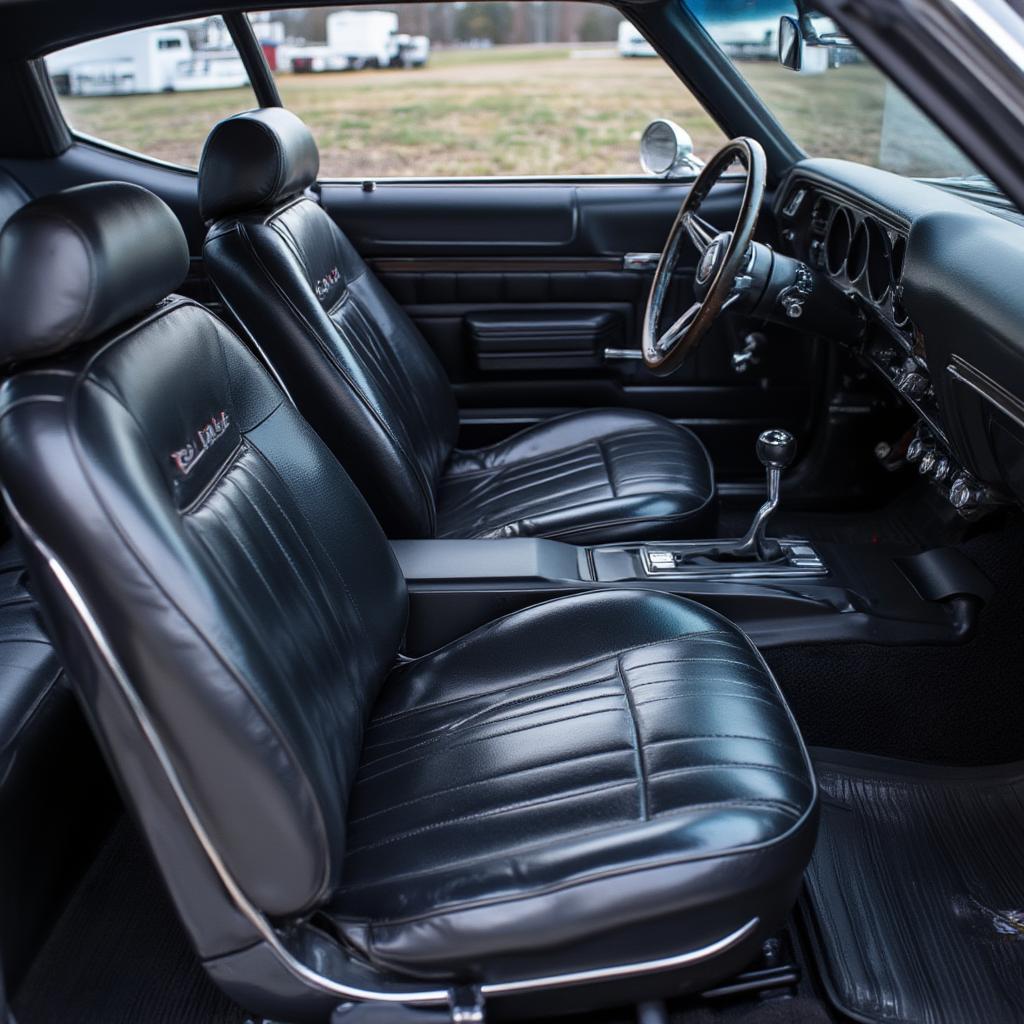 chevelle ss interior with bucket seats