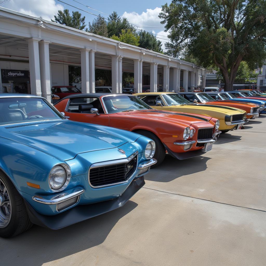 chevy muscle cars lineup