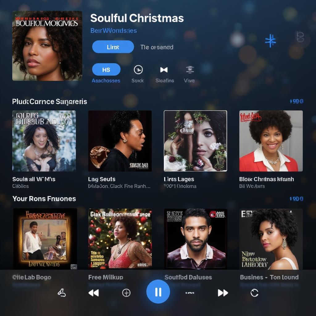 Christmas Music Playlists Featuring Black Artists