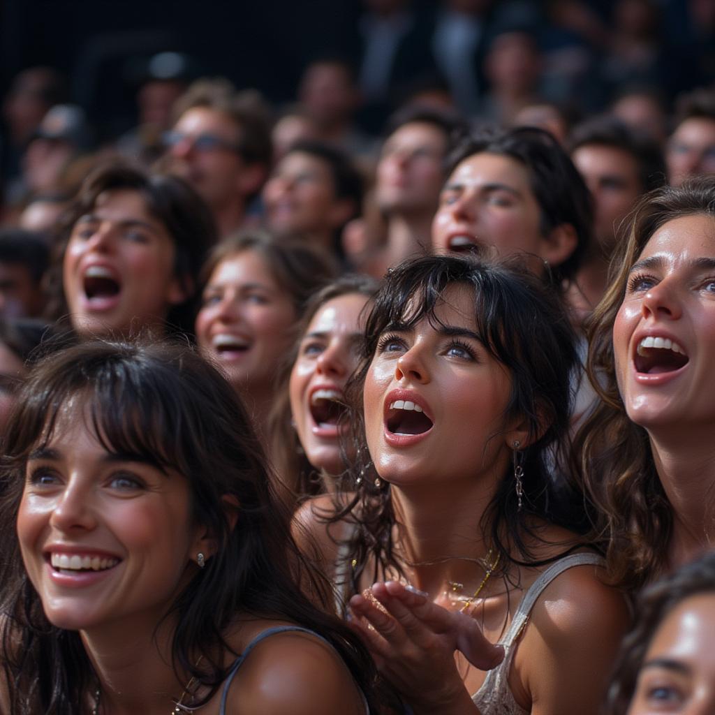 Audience Reaction to Chuck Berry's Johnny B Goode