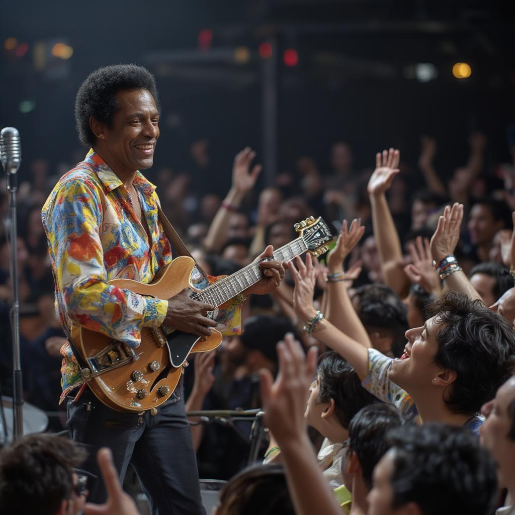 Chuck Berry Electrifies London Crowd in 1972