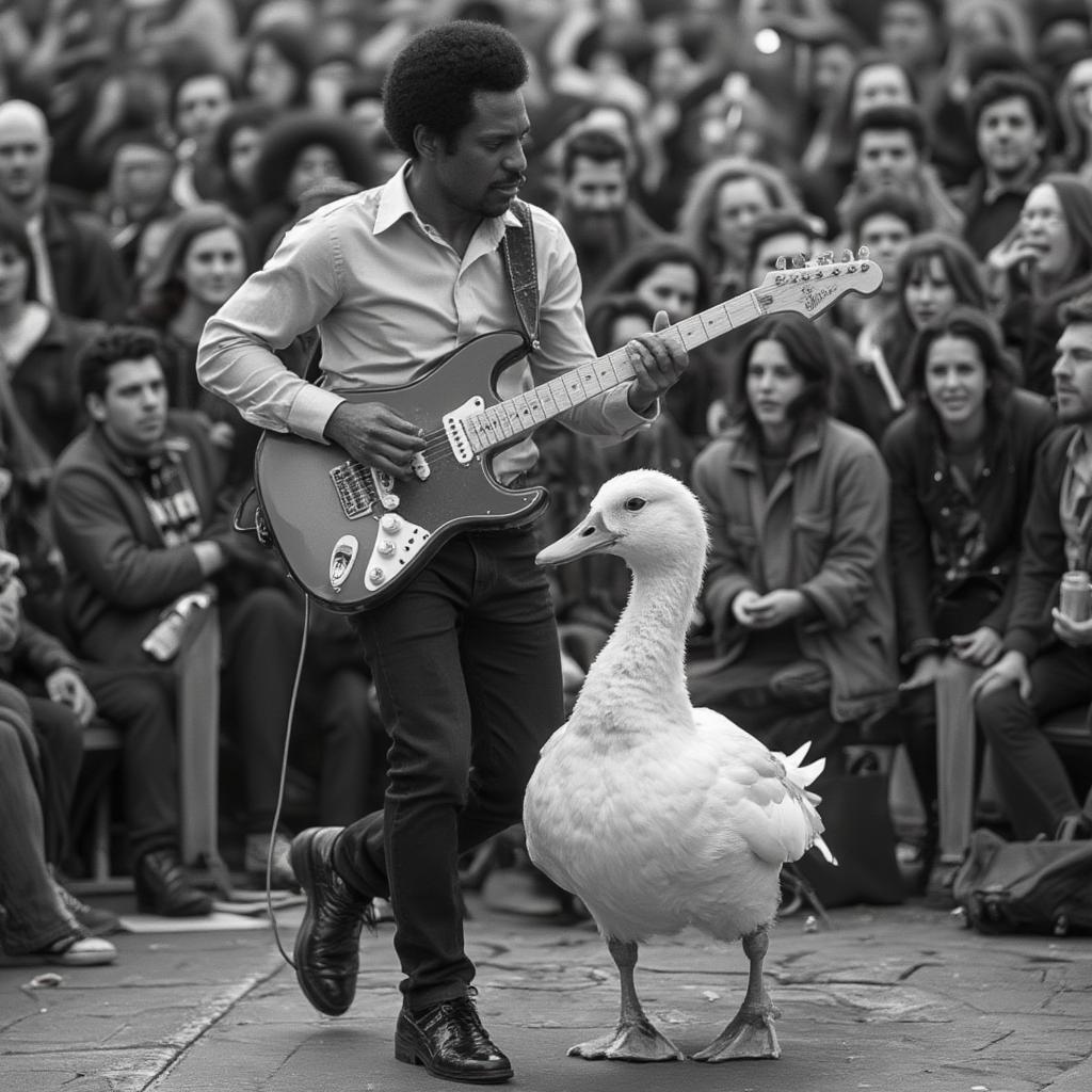 Chuck Berry London Stage Performance