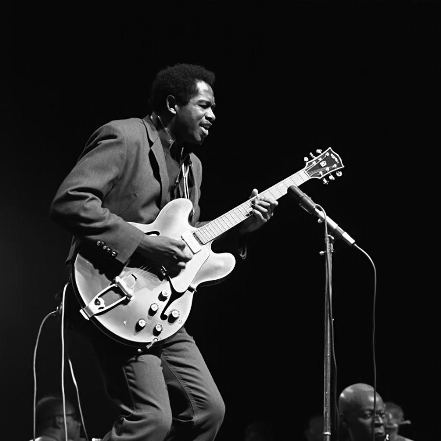 Chuck Berry Performing Live in 1957