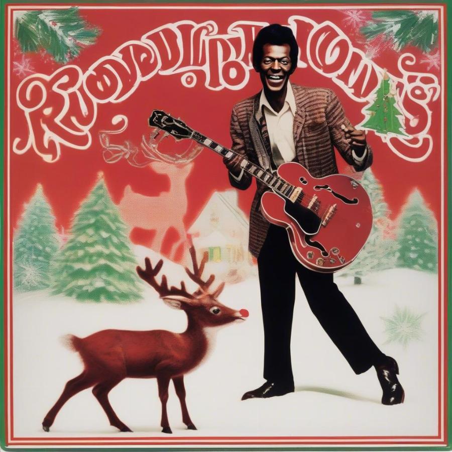 Chuck Berry's Rudolph the Red-Nosed Reindeer Album Cover