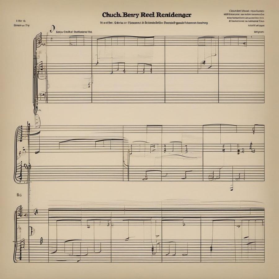 Chuck Berry's Rudolph the Red-Nosed Reindeer Sheet Music