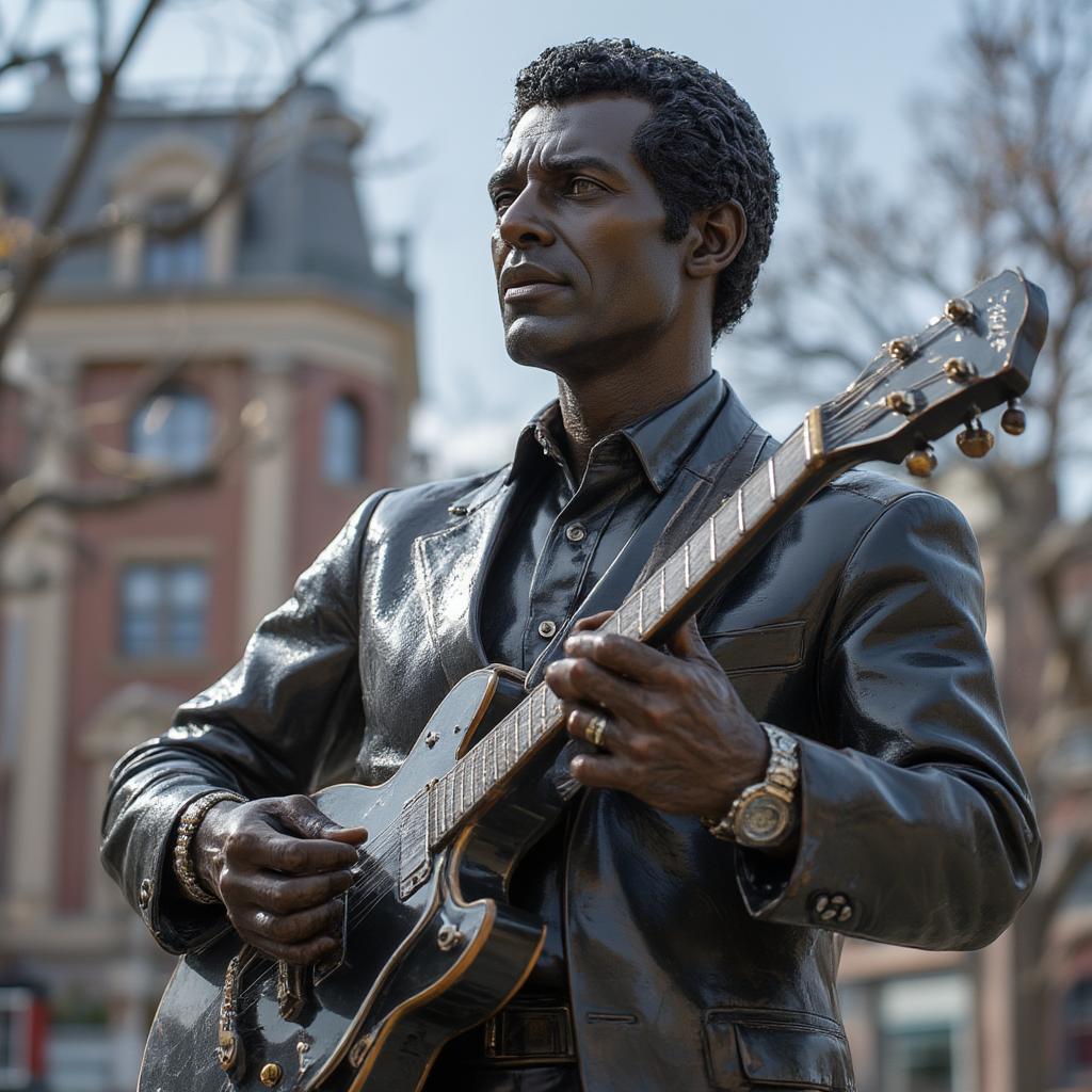 Chuck Berry Statue in St. Louis: A Tribute to a Legend