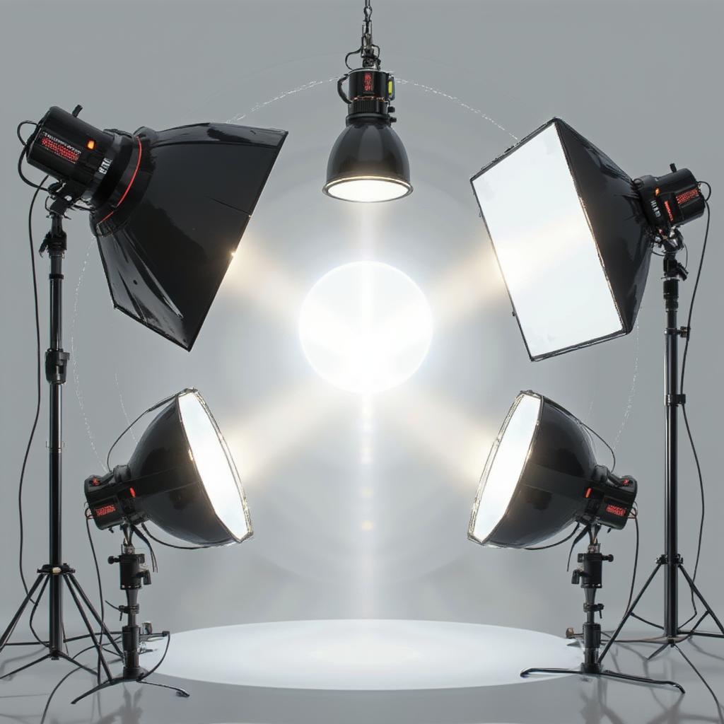 Three-Point Lighting Setup for Cinematography