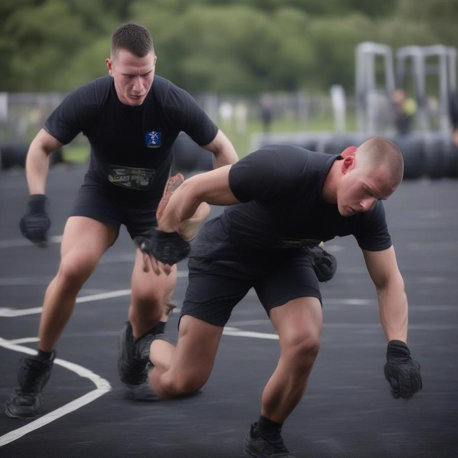 CISM military athletes undergoing rigorous training for the championships