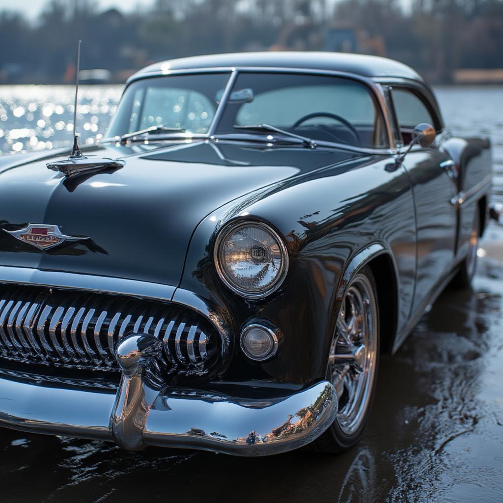 Classic Car Sparkling After a Wash, Delta Queen Inspiration