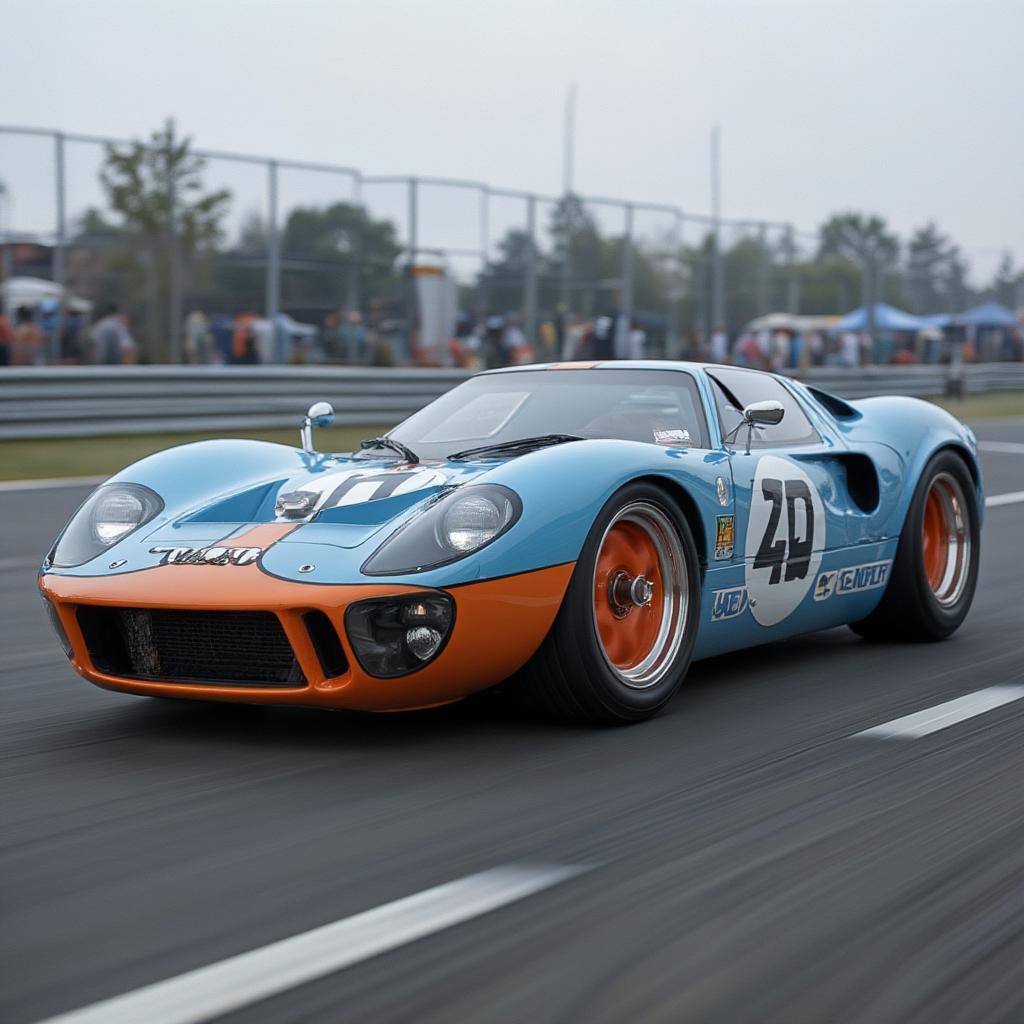 ford gt40 classic race