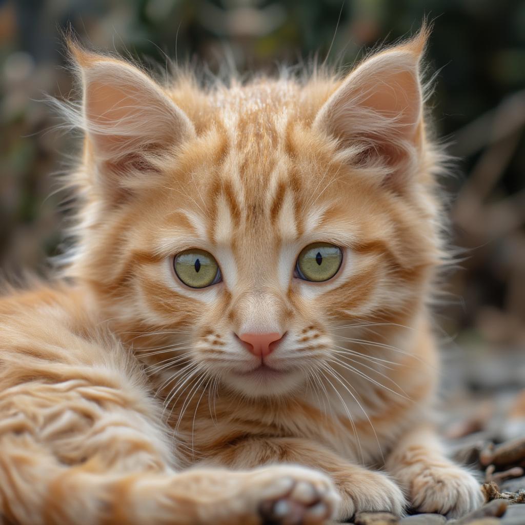 classic male kitten names featuring a cuddly ginger cat