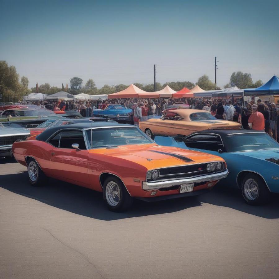 Classic Muscle Car Meet: A Gathering of Automotive Enthusiasts