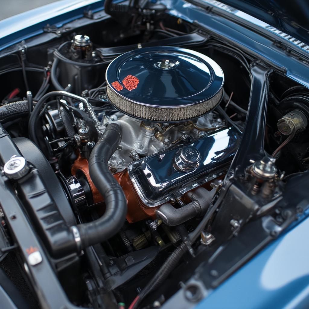 Classic Mustang 302 V8 Engine