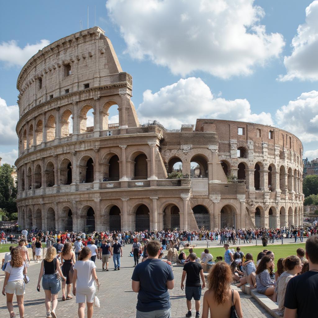 colosseum ancient rome architectural marvel