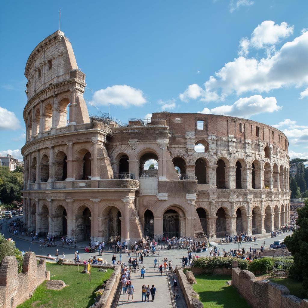 The Colosseum in Rome: A Symbol of Ancient Roman Architecture