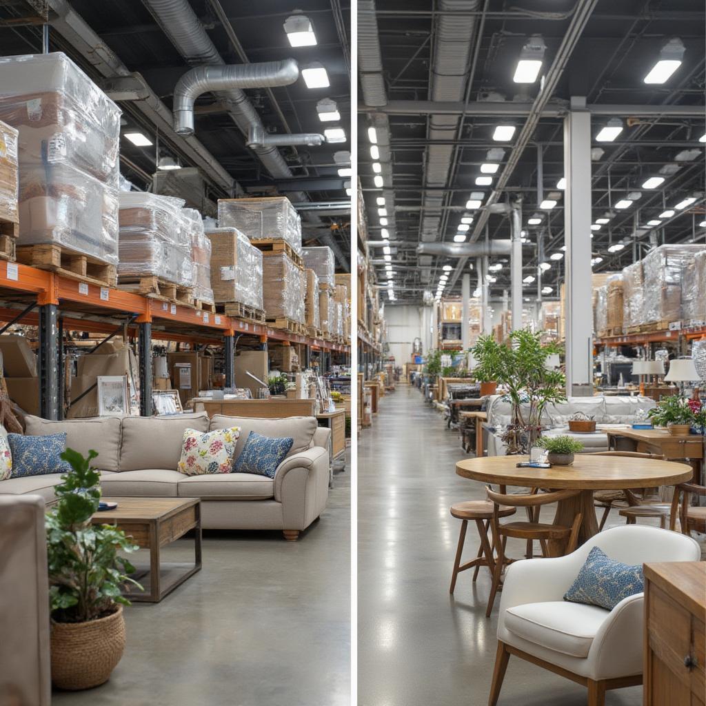 Lifestyle Furniture Warehouse vs. Traditional Furniture Store: A Comparison of Shopping Experiences