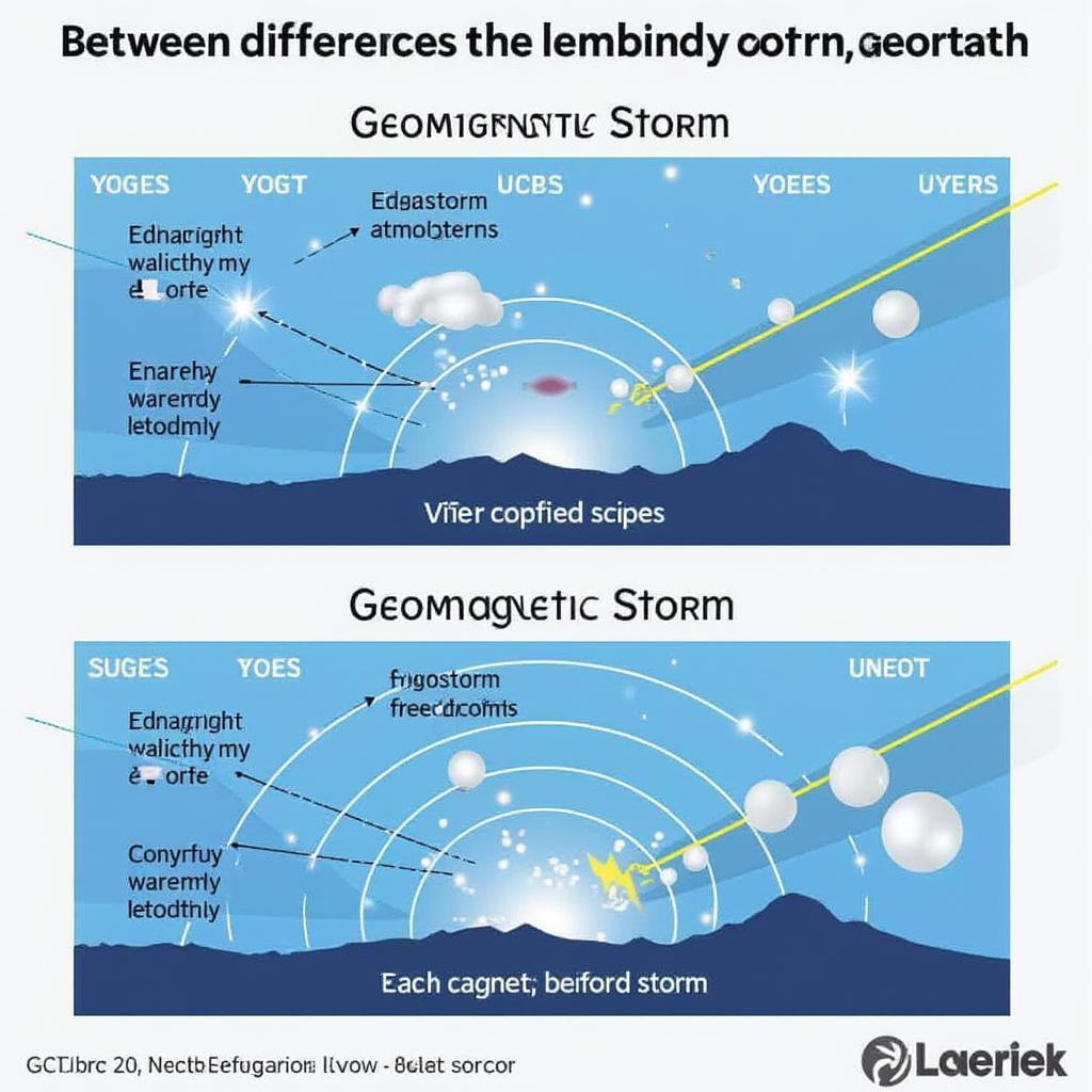 Comparing Geostorm and Geomagnetic Storm