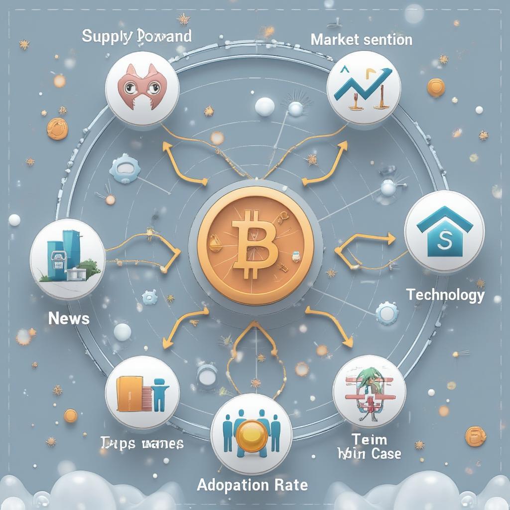 cryptocurrency price determinants