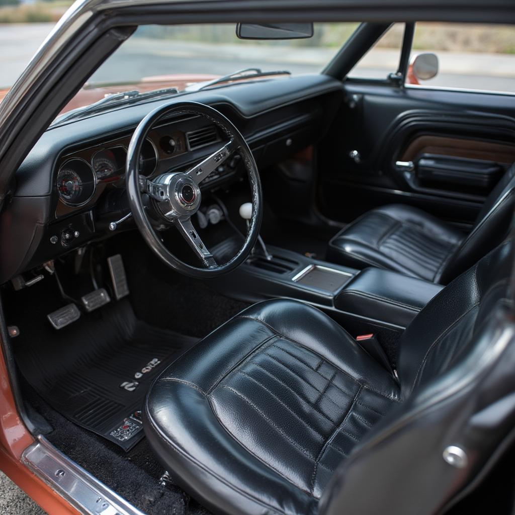 1969 Plymouth Cuda 440 Interior Details