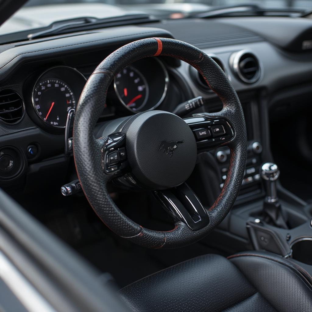 Customized Mustang Interior Details: Personalized Touch