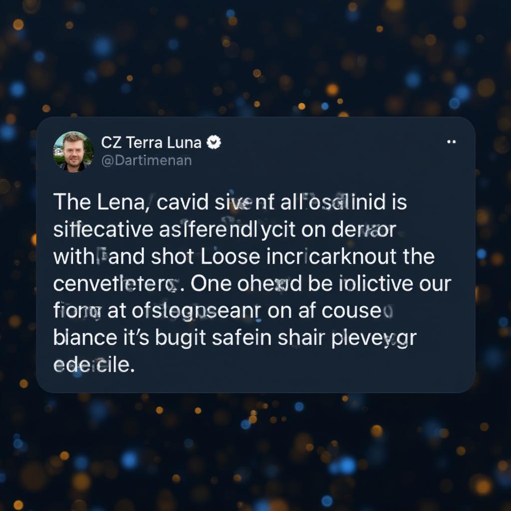 CZ's Response to Terra Luna Collapse