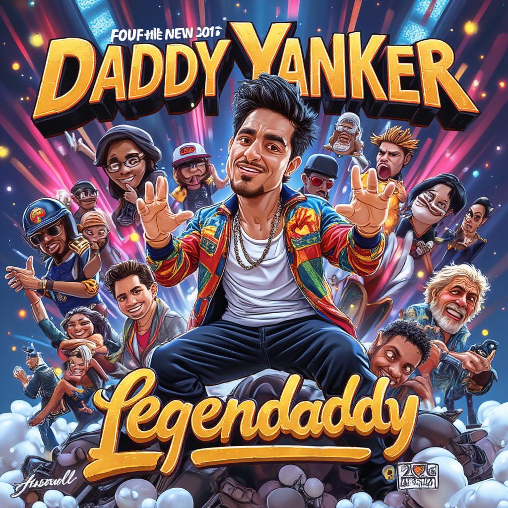 Daddy Yankee's Legendaddy Album Cover Art