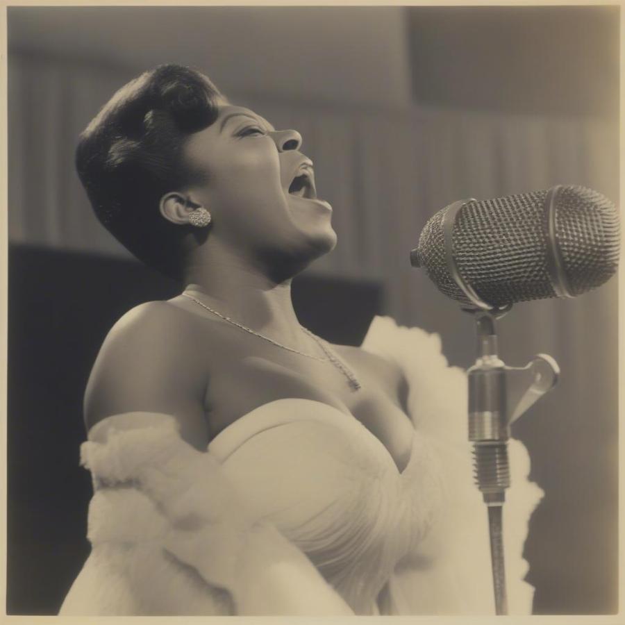 Dinah Washington Performing Her Hit Songs